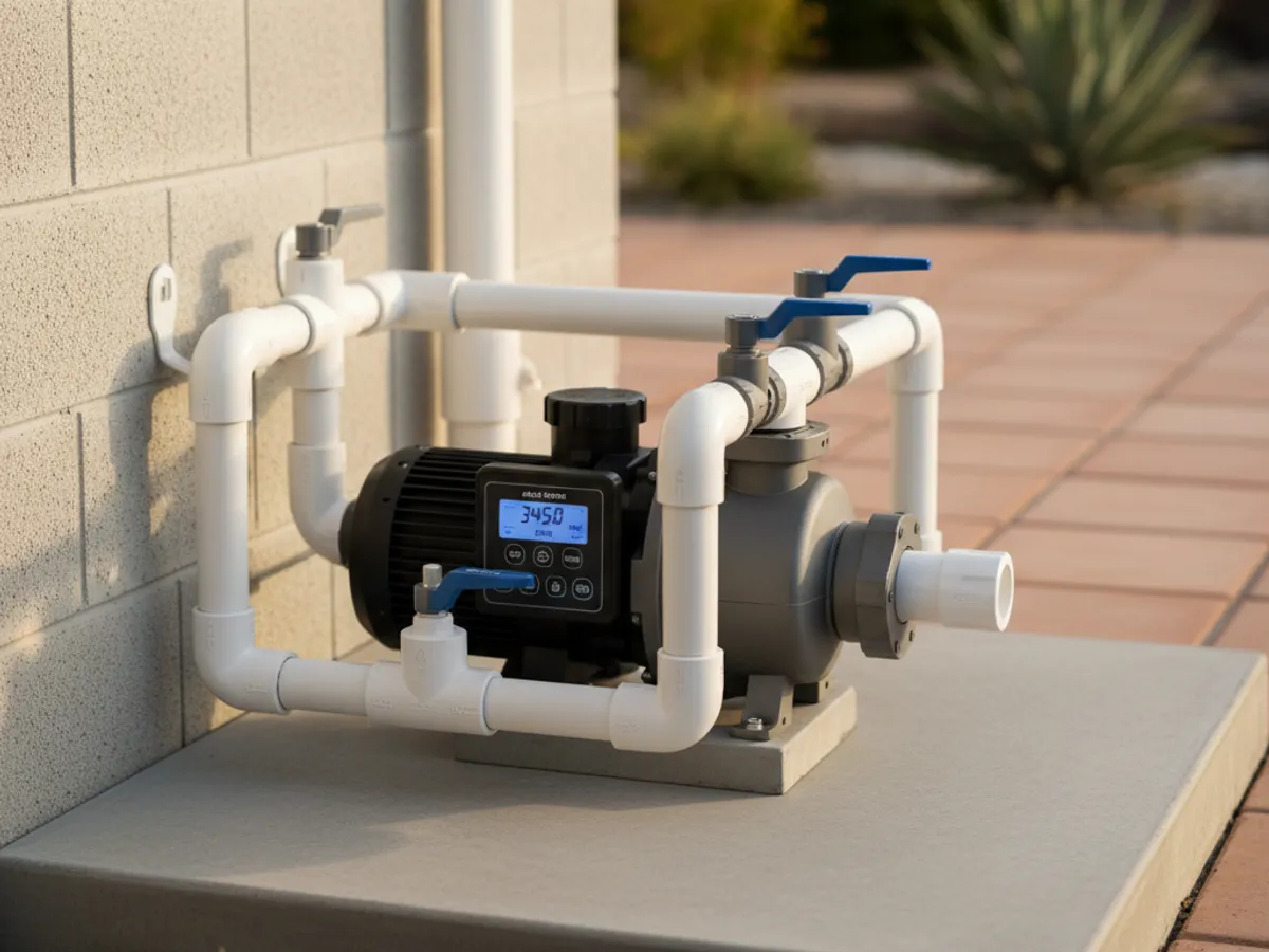 Equipment Install detail work by a licensed pool technician in Mira Mesa, CA